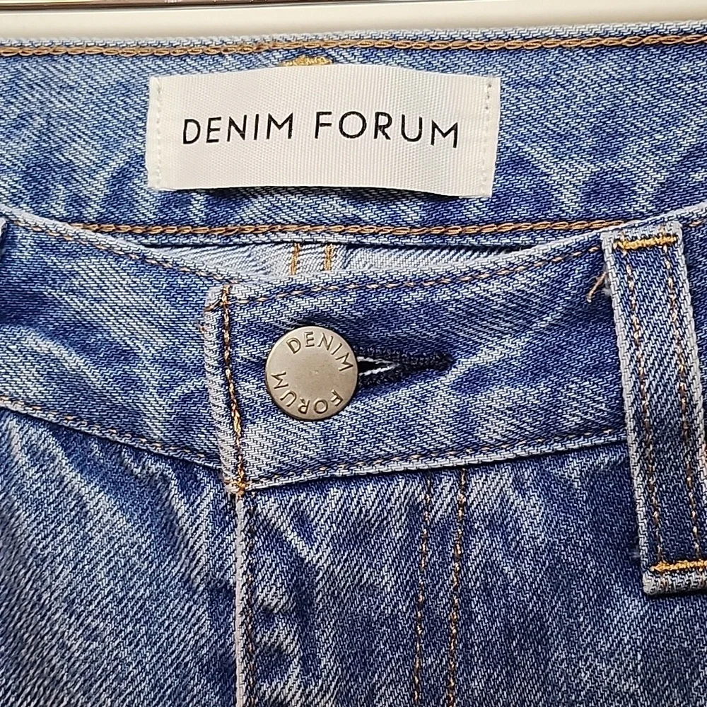 Aritzia 100% Cotton  Denim Forum The '90S Iggy Lo-Rise Baggy Jeans Size 27 - Picture 5 of 16